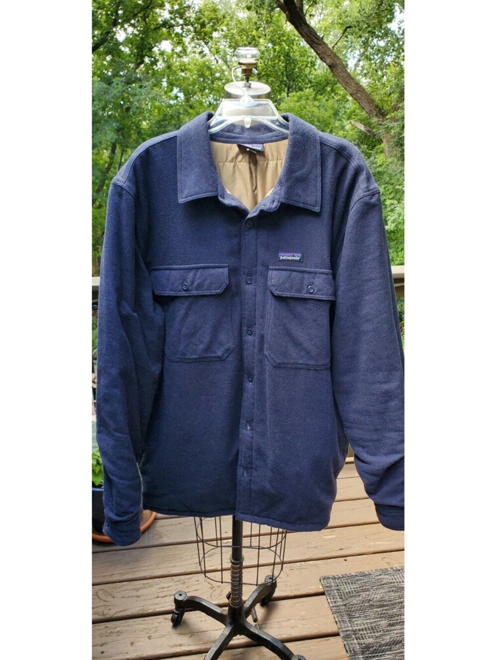 Men's Lightweight Insulated Fjord Flannel Shirt - Men's XXL EUC